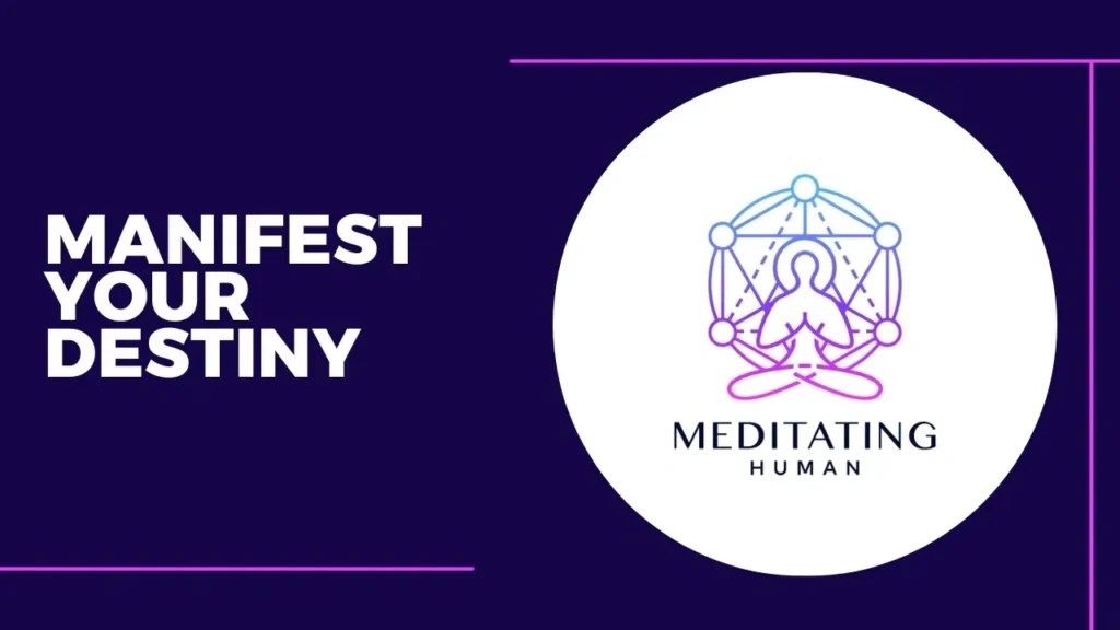 Manifest Your Destiny Banner by Meditating Human