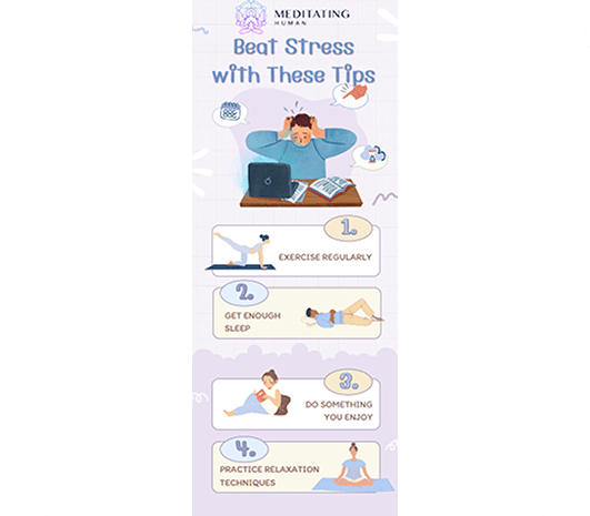 How to Beat Stress Infographic